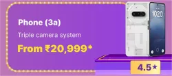 Nothing Phone (3a) @ ₹20999 on Flipkart big Billion Days Sale