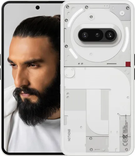 Image of Nothing Phone 3a (White, 128GB, 8GB RAM)