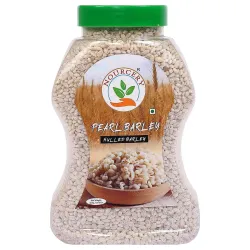 Nourcery Pearl Barley, 500g (Pearled Barley) | High Fiber Jau | Low Glycemic Index | Raw Barley Grain | Healthy by nature | Cooks Like Rice | Ideal for Risottos & Soups | Naturally Gluten Fr...
