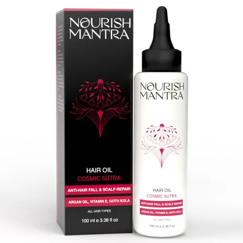 Image of Nourish Mantra Cosmic Sutra Hair Oil 100ml