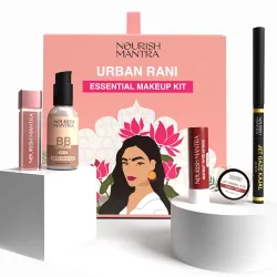 Nourish Mantra Urban Rani Essential Makeup Kit | 5-Piece Makeup Set for Women
