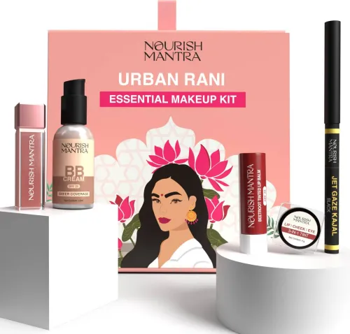 Image of Nourish Mantra Urban Rani Makeup Kit  (Pack of 5)