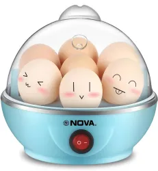 NOVA Blue Electric Egg Boiler NEC 1530 Egg Cooker