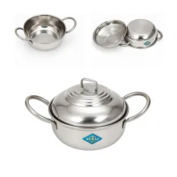 NOVA Kart Stainless Steel Handi with Lid