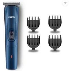 NOVA NHT 1039/05 USB Trimmer 45 min Runtime 4 Length Settings  (Blue)