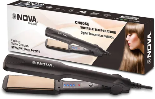 Image of NOVA Temperature Control Professional NHS 860 Hair Straightener 