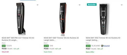 Image of Nova Trimmers upto 73% Discount