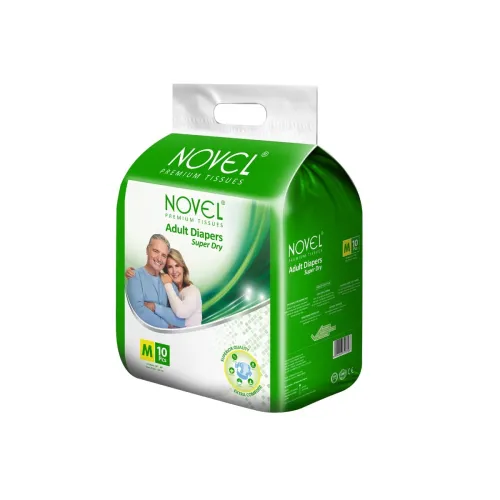 Image of NOVEL Adult Diaper - Medium (Pack of 1) Adult Diapers - M (10 Pieces)