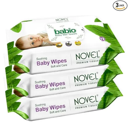 Image of NOVEL Baby Wet Wipes (Pack of 3)