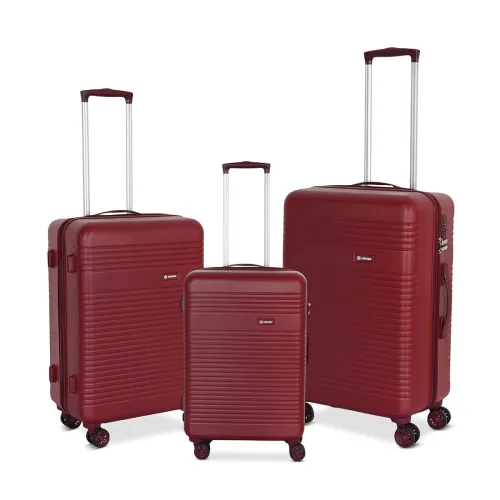 Image of NOVEX Abroad Suitcase Trolley Bag for Men & Women - 20, 24 & 28 Inch (Set of 3) | Lightweight & Comfortable with 8 Wheel