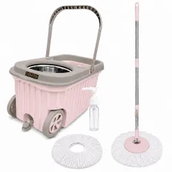 Novita Premium 360° Spin Mop Bucket Set 