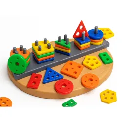 Novo Baby Smart Activity Geometric Learning Blocks Toy