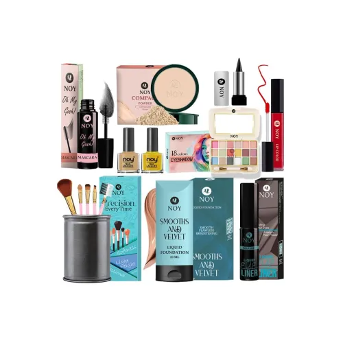 Image of NOY Ultimate 14-Piece Everyday Makeup Kit – Blendable Shades