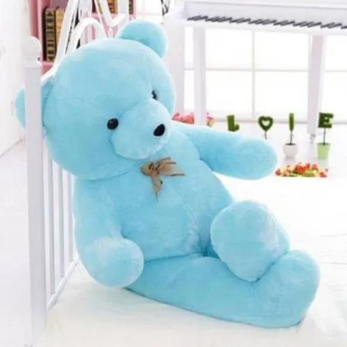 Image of NP Toys 3 Ft Sky Blue Teddy Bear