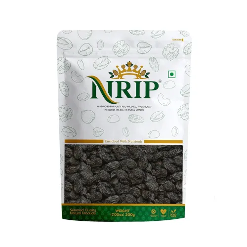 Image of NRIP Premium Afghani Black Raisins, Seedless – 200g