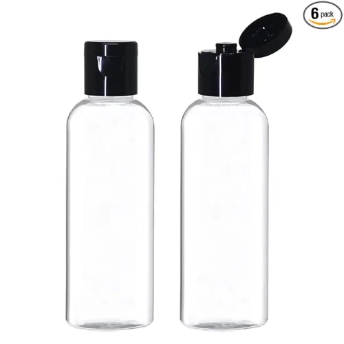 Image of nsb herbals 100ml Empty Clear Plastic Bottles