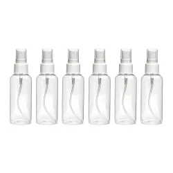 nsb herbals 50 ml Transparent Plastic Empty Refillable Reusable Fine Mist Spray