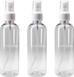 nsb herbals Transparent Plastic Empty Refillable Reusable Fine Mist Spray Bottle