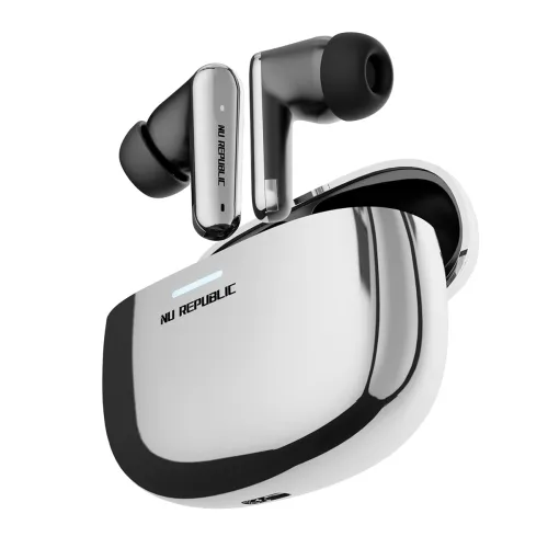 Image of Nu Republic Epic X4 TWS Earbuds, 52Hr Playtime, Gaming + Music Dual Mode