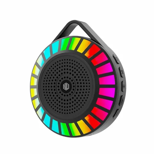 Image of NU REPUBLIC Sonicpop 50 with Upto 14 Hrs Playtime, RGB Led Lights, 5W Output, 50mm Dynamic Drivers, BT V5.3 Bluetooth Sp