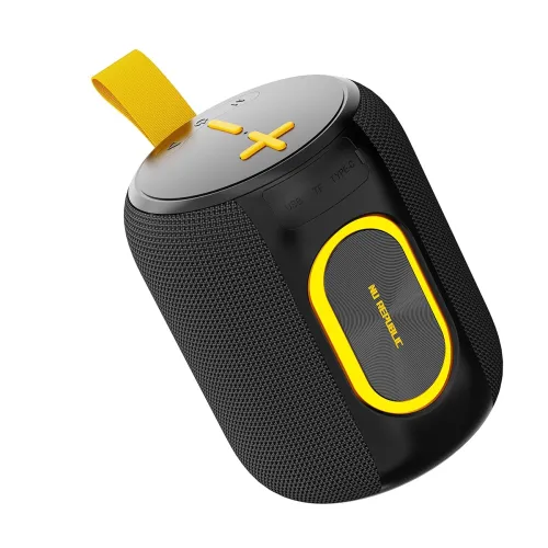 Image of Nu Republic Sonicpop 2000 Wireless Speaker 16W Output, 6 Hrs Playtime, 66mm Dynamic Driver, Multi RGB Led Lights (Black)