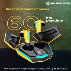 Nu Republic Transform-X TWS Earphones (ENC Mic)