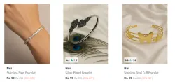 Nui Womens Bracelet starting at ₹99