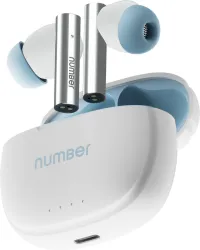 Number Navo Buds X1 – 50H Playtime, ENC, Low Latency (White Sky)