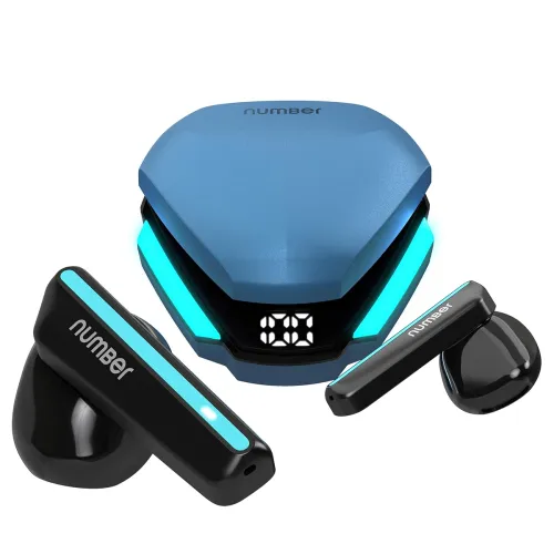 Image of Number Super Buds 111, AI ENC Gaming TWS Earbuds