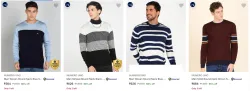 NUMERO UNO Mens Sweaters at minimum 62% Discount