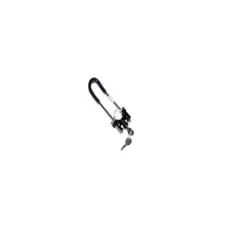 numo2-dt Key Wheel Helmet Lock (Black)