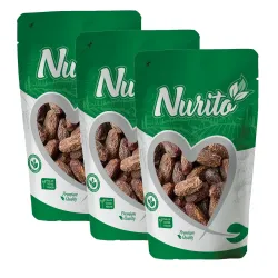 Nurito Dried Fruits Nuts And Seeds (Dried Lal Chuara / Lal Sukha Khajoor, 600g (3x200g))