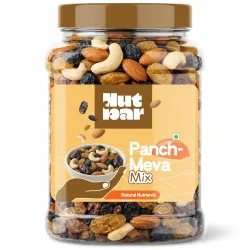 NUTBAR Premium Panchmeva Mix Dry Fruits | Panchmeva Dry Fruit Mix with Almonds