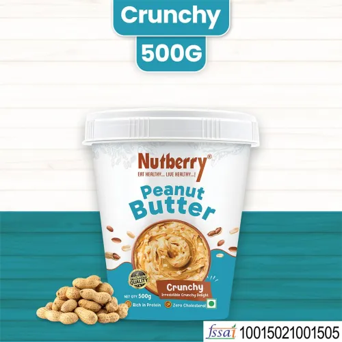 Image of Nutberry Peanut Butter Crunchy in Bucket  (500 g)