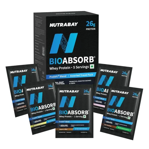 Image of Nutrabay BioAbsorb™ Whey Protein Powder - 181g 