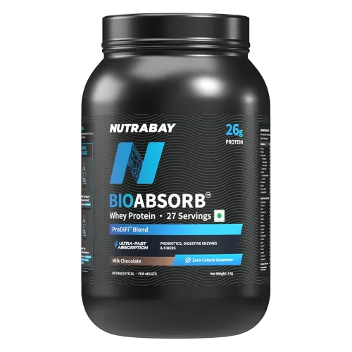Image of Nutrabay BioAbsorb™ Whey Protein Powder - 1kg