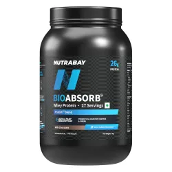 Nutrabay BioAbsorbâ„¢ Whey Protein Powder - 1kg Strawberry