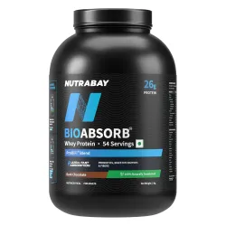 Nutrabay BioAbsorb™ Whey Protein Powder- Dark Chocolate 2KG