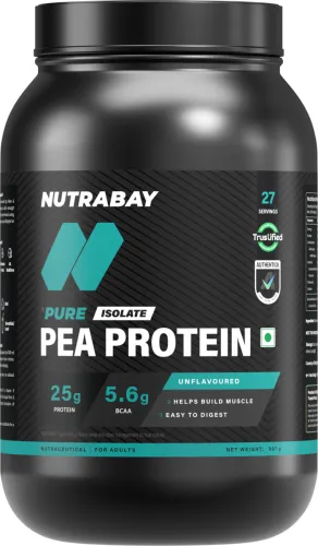Image of Nutrabay Pure 100% Pea Isolate Plant-Based Protein