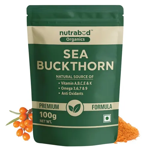 Image of Nutrabud Sea Buckthorn Berry Powder - 100 grams 