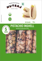 Nutraj California Roasted Salted Pistachios 750g