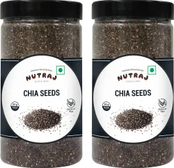 Nutraj Chia Seeds 1 Kg (500g x 2)