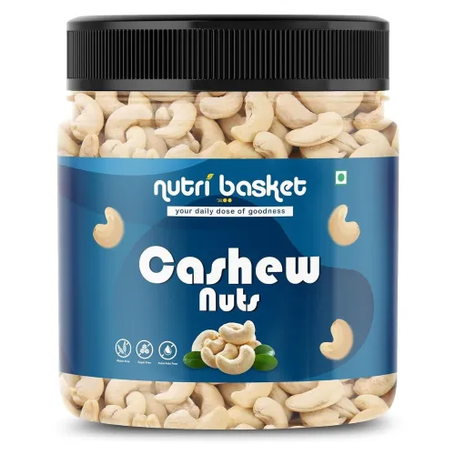 Image of NUTRI BASKET Premium Whole Unsalted Cashew Nuts 500g