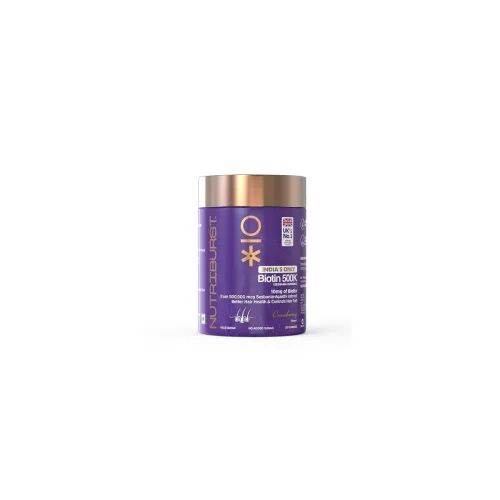 Image of Nutriburst Biotin(10mg) Gummies for Hair Growth 