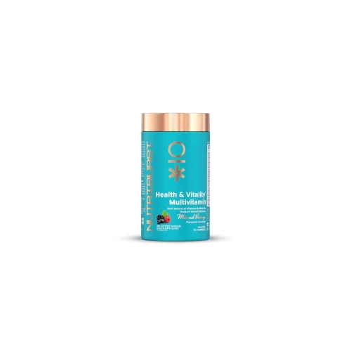 Image of Nutriburst Health & Vitality 60 Gummies Biotin