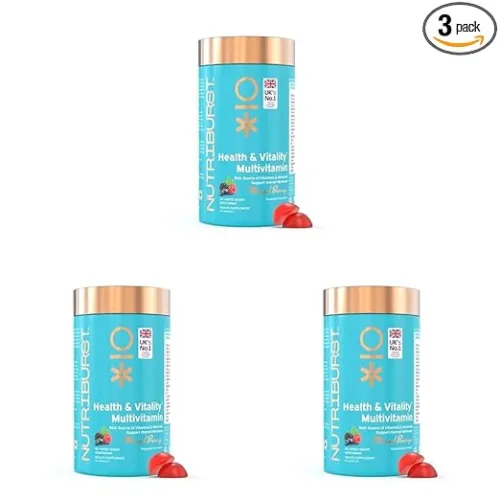 Image of Nutriburst Health & Vitality Gummies 