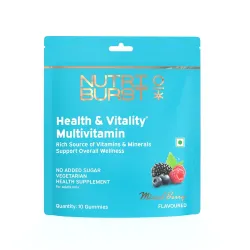 Nutriburst Health & Vitality Gummies 