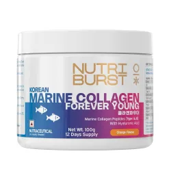 Nutriburst Korean Marine Collagen Powder Orange 100g