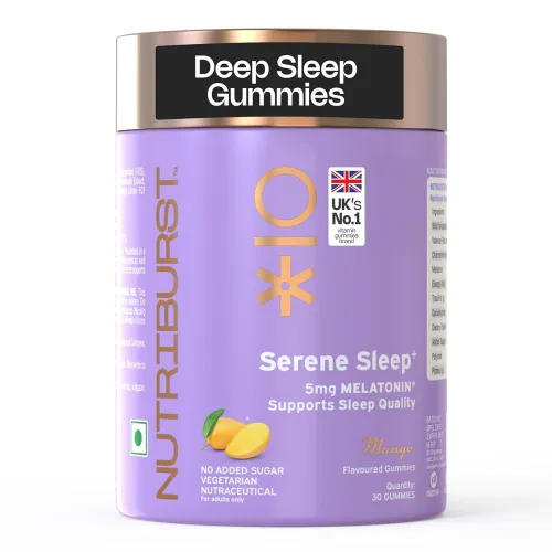 Image of Nutriburst Serene Sleep 5MG Melatonin Gummies