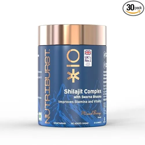 Image of Nutriburst Shilajit Resin Gummies Natural Energy & Vitality Boost